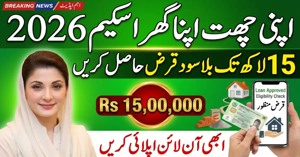 Apni Chhat Apna Ghar scheme Offers Rs 15 Lakh Housing Loan